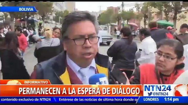 Médicos en Bolivia vuelven a marchar para pedir a Evo Morales que acceda al diálogo y poner fin a la protesta