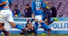 Mario Rui RED Card Napoli 3-2 Sampdoria