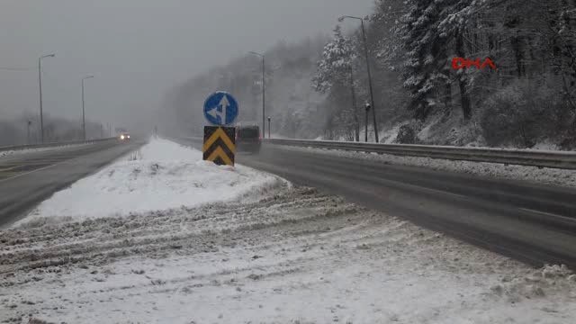 Bolu Dağı'nda Tır'ların Geçişine İzin Verilmiyor /ek