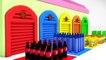 Learn Color Ice Cream Coca cola W Play Doh Cartoon Nursery Rhymes for Children