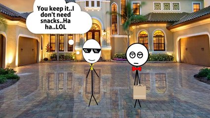 When a poor gamer but a good man visits a Rich Gamer_ Watch till the end