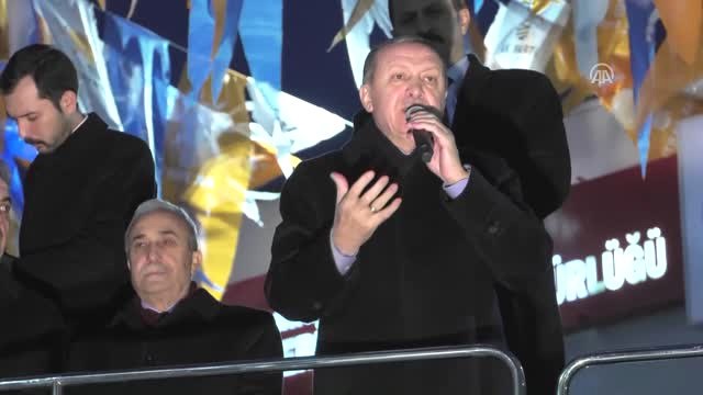 Cumhurbaşkanı Erdoğan: Ne Yapıyorsak Allah İçin ve Bu Vatan İçin Yapacağız ve Bu Yolda Sizlerle...