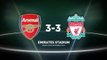 Arsenal 3-3 Liverpool in words and numbers