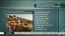 OIM: más de 5 mil muertes de migrantes y refugiados durante 2017