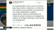 Bolivia: pdte. Evo se pronuncia sobre conflicto que sostienen médicos