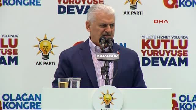 Karabük Başbakan Binali Yıldırım AK Parti İl Kongresi'nde Konuştu -3