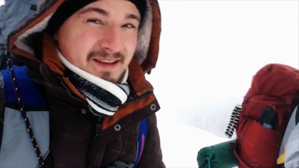 "Выше облаков" Зимний поход в Карпаты. г. Синяк, Малые Горганы / Часть 2