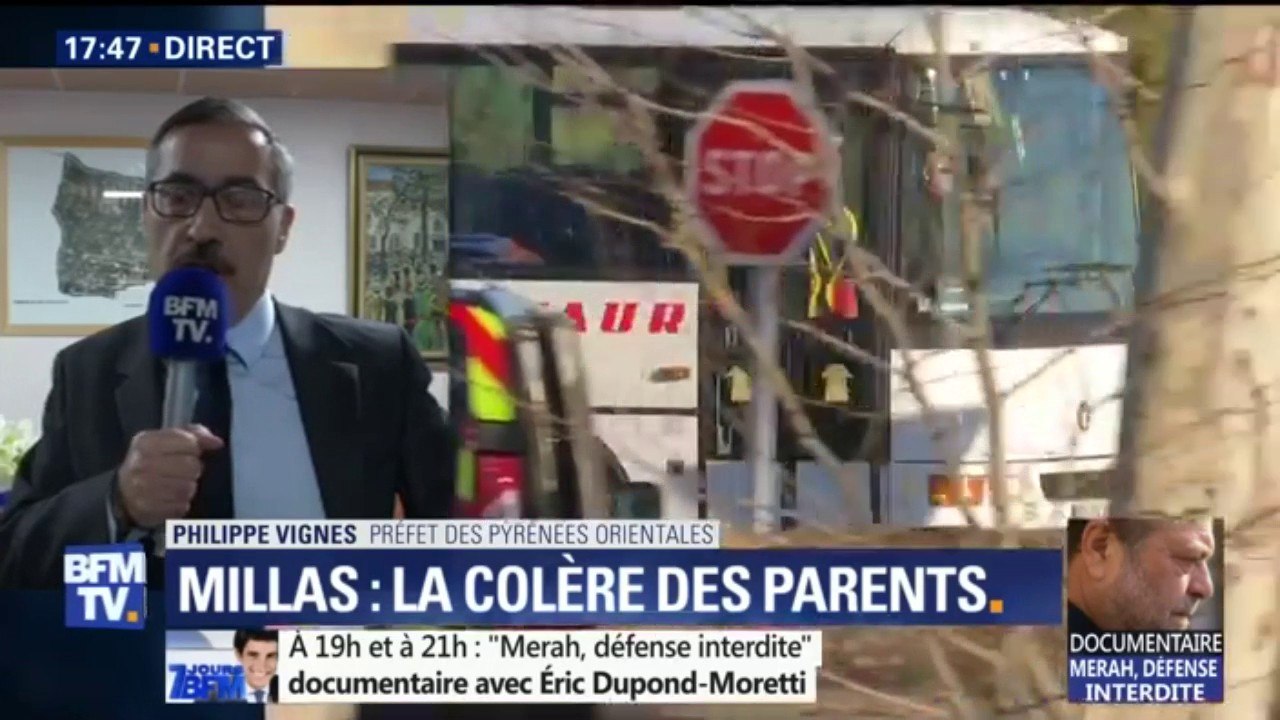 Millas: "Je recevrai les familles très vite", déclare le préfet des Pyrénées Orientales face à leur colère
