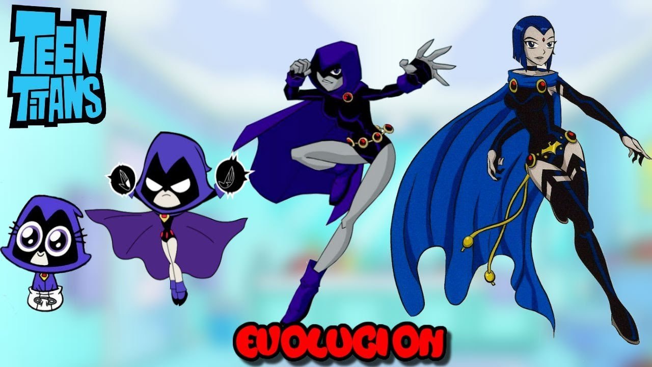 Los jóvenes titanes en acción: Evolución de los personajes