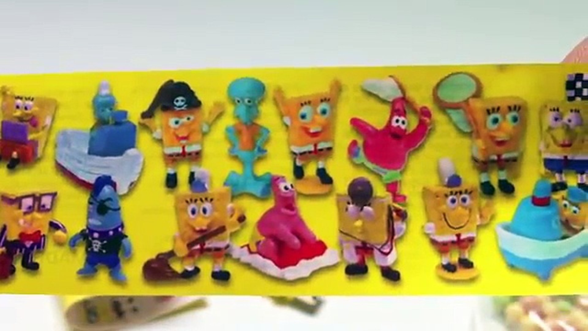 SpongeBob Eggscellent Kinder Surprise Chocolate bunny Eggs Unboxing gift toy - kidstvsongs , Cartoon