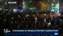 i24NEWS DESK | Thousands of Israelis protest corruption | Saturday, December 23rd 2017