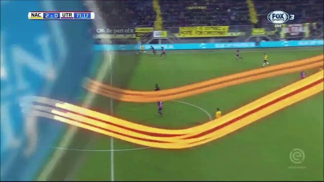 2-0 Thierry Ambrose Goal Holland Eredivisie - 23.12.2017 NAC Breda 2-0 FC Utrecht