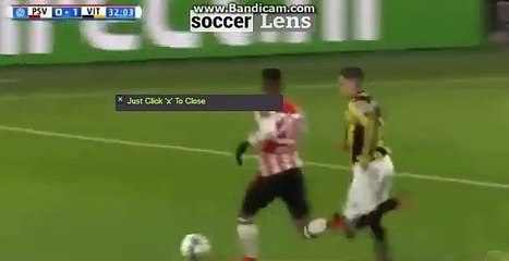 Tim Matavz Goal HD - PSV 0-1 Vitesse 23.12.2017