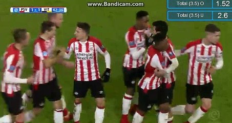 Daniel Schwaab GOAL - PSV 1-1 Vitesse