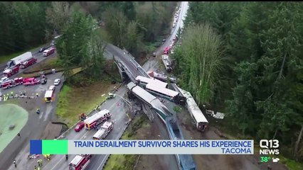 Amtrak Derailment Survivor Shares Story: `All of a Sudden I Heard a Loud Smack  I Went Flying Forward`