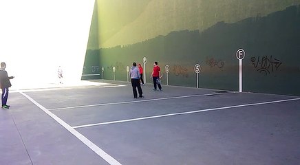 Final open de Valdebernardo frontenis preolimpico bola rápida parte 1