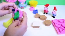 Play Doh Peppa Pig Christmas Season Peppa Pig Dough Set Peppa's Cupcakes Dough Set , Cartoons animated movies 2018