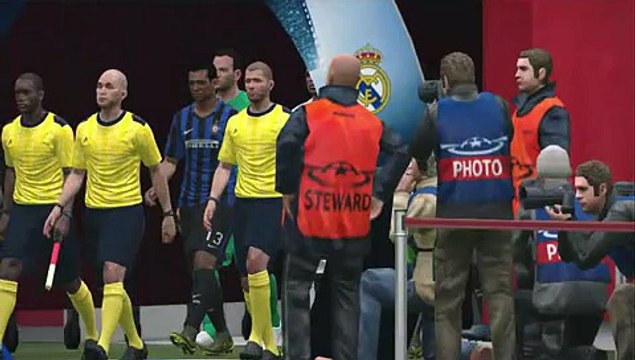 Inter Milan 2 vs 3 Real Madrid - PES 2016 Résume
