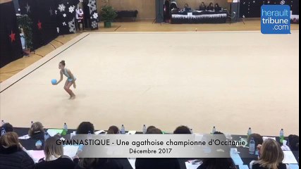 GYMNASTIQUE - Une agathoise championne d'Occitanie