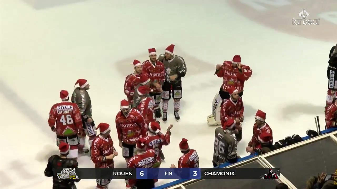 SLM - J28 : ROUEN - CHAMONIX : 6-3 (LES BUTS)