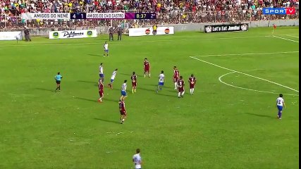 Neymar scores an amazing goal in friendly competition - YouTube
