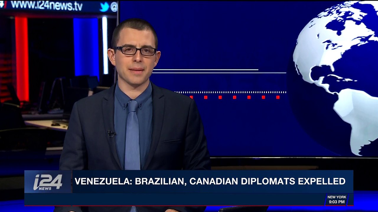 i24NEWS DESK  | Venezuela: Brazilian, Canadian diplomats expelled | Saturday, December 23rd 2017