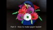 Part II - How to make quilling flower basket-C3JSlLCw9yM