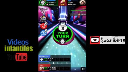 bowling for children, online bowling, children's videos