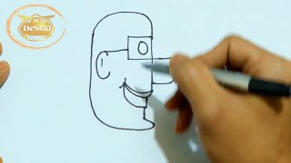 How draw faces using numbers 1 to 9 - Drngo-7O45zWqRMCo