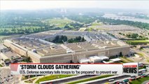 'Storm clouds are gathering': Mattis