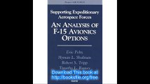 Supporting Expeditionary Aerospace Forces An Analysis of F-15 Avionics Options
