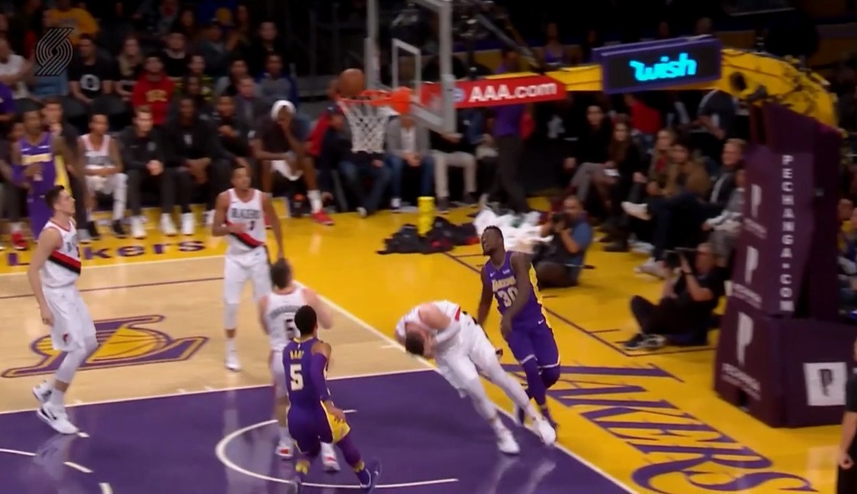 Jusuf Nurkić udarac u lice