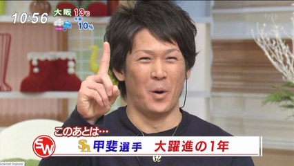 甲斐　サンデーウォッチ 生出演