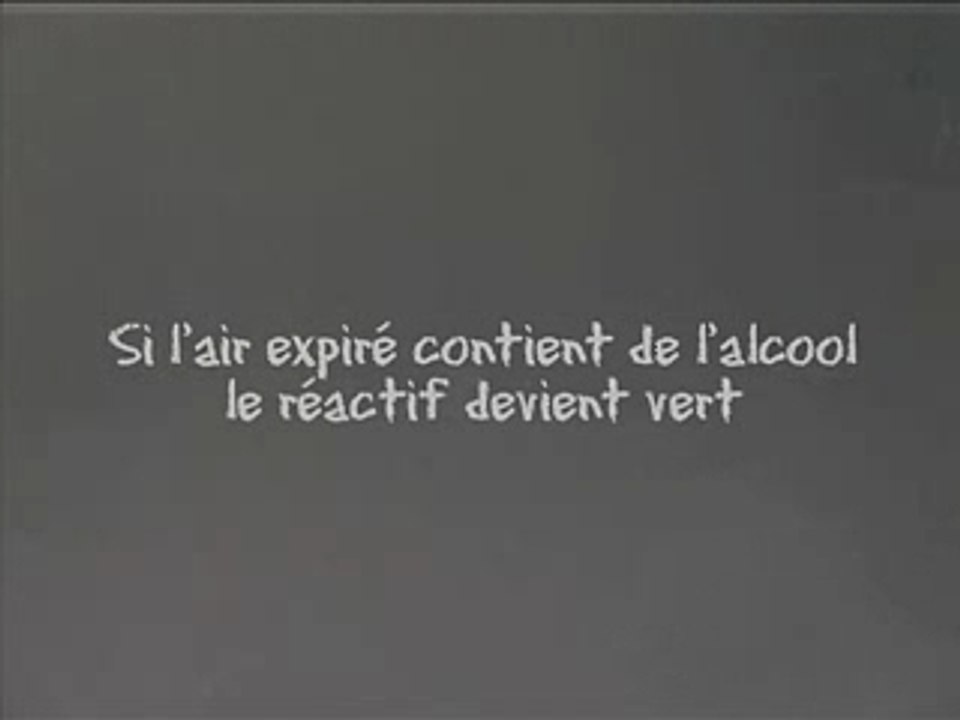 Soufflez vous saurez ! Ethylo chimique