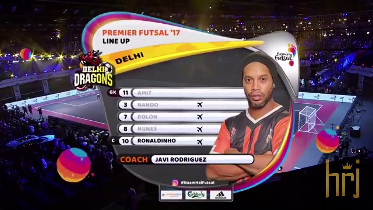 Ronaldinho Destroying Skills & Tricks in Premier Futsal 2017