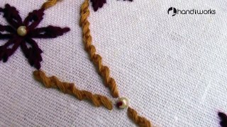 Embroidery Patterns _ Lazy Daisy Stitch Flower _ HandiWorks #43-sJndChB4DlY