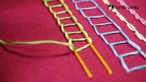 10 Embroidery Stitches for Beginners - Chain Stitch Variations - Part 7-nCVIbkPaFKM