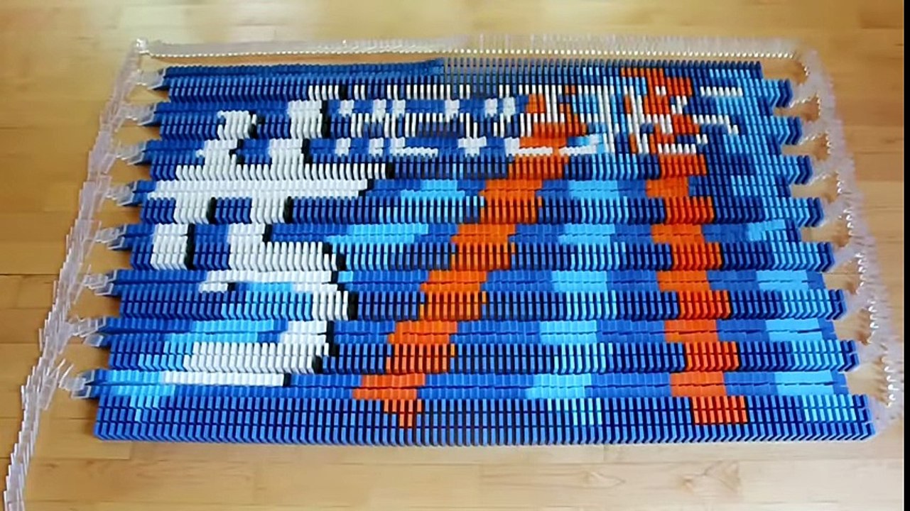 Merry Christmas in Dominoes! (Christmas Card)