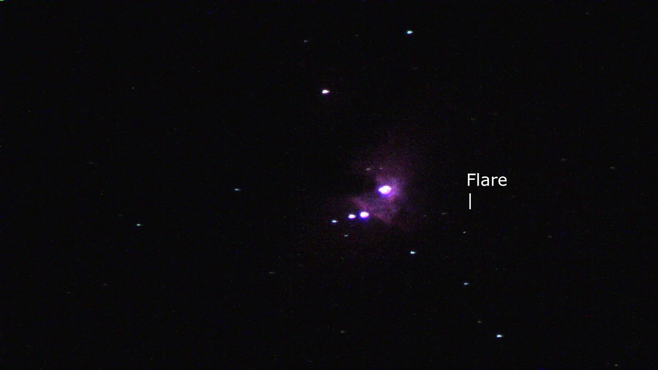 Orion Nebula, M42 (24 December 2017)