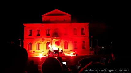 Feu d'artifice du 23 décembre 2017 à Sorgues - Integrale