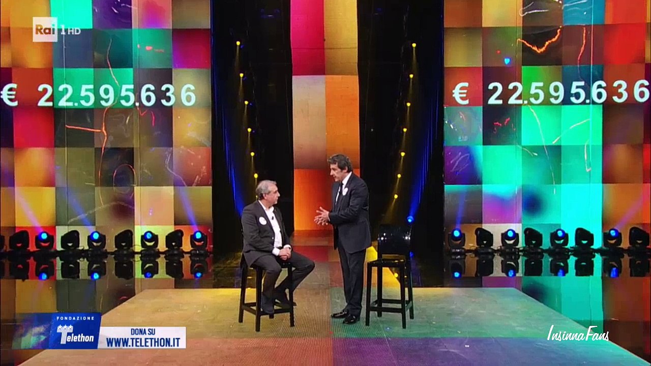 Flavio Insinna per Telethon 2017 - Parte 2