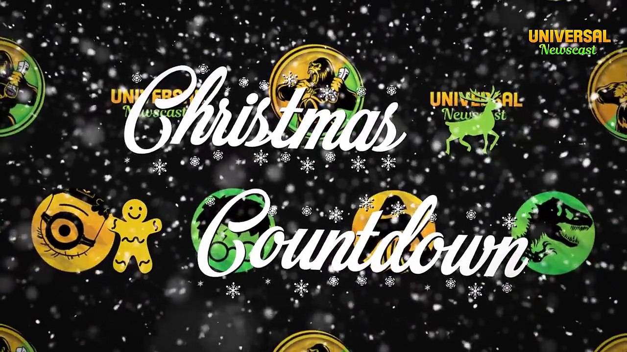  Christmas Countdown Day 23 - Universal Studios News 12/23/2017