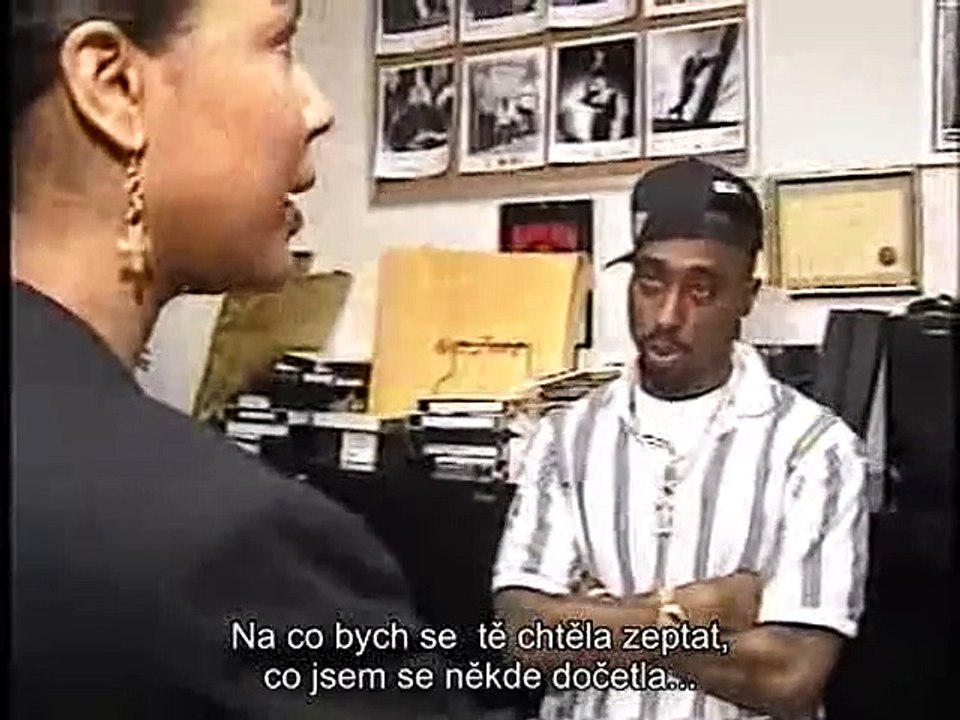 Tupac interviewed in Death Row HQ czech subtitles www.tupac-cz.cz