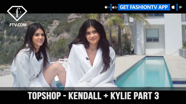Kendall + Kylie Topshop Jenner Kardashian Q&A in Robes Part 3 | FashionTV | FTV