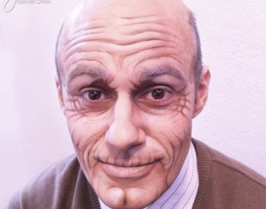 Homeless Man Look Makeup Tutorial