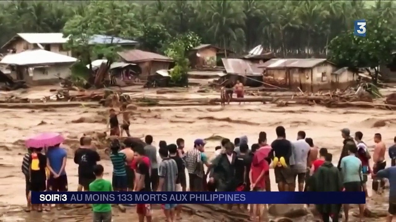 Philippines : la tempête Tembin fait des ravages