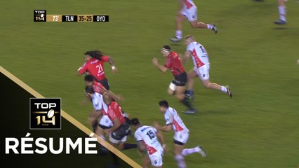 TOP 14 - Résumé Toulon-Oyonnax : 49-25 - J13 - Saison 2017/2018