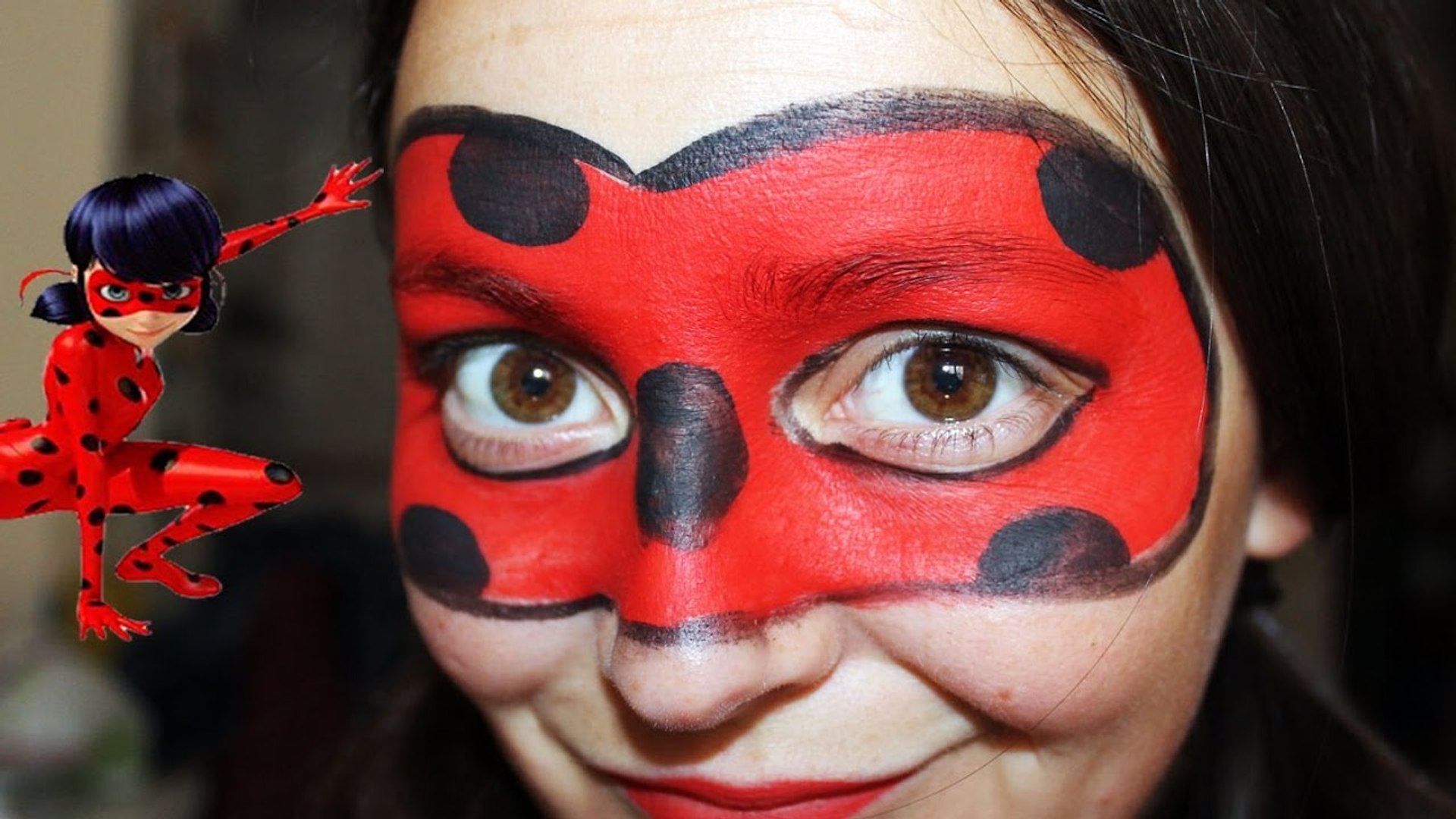 Face Painting (Ladybug Look) Makeup Tutorial - video Dailymotion