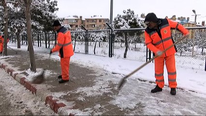 Karın keyfini en çok çocuklar çıkardı