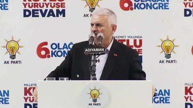 Başbakan Yıldırım: “(CHP) Türkiye’nin gelecek hedeflerine dair tek bir cümle duydunuz mu?” - ADIYAMAN